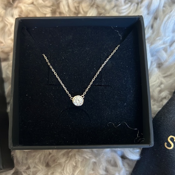 Shashi Solitaire Necklace - Picture 2 of 2